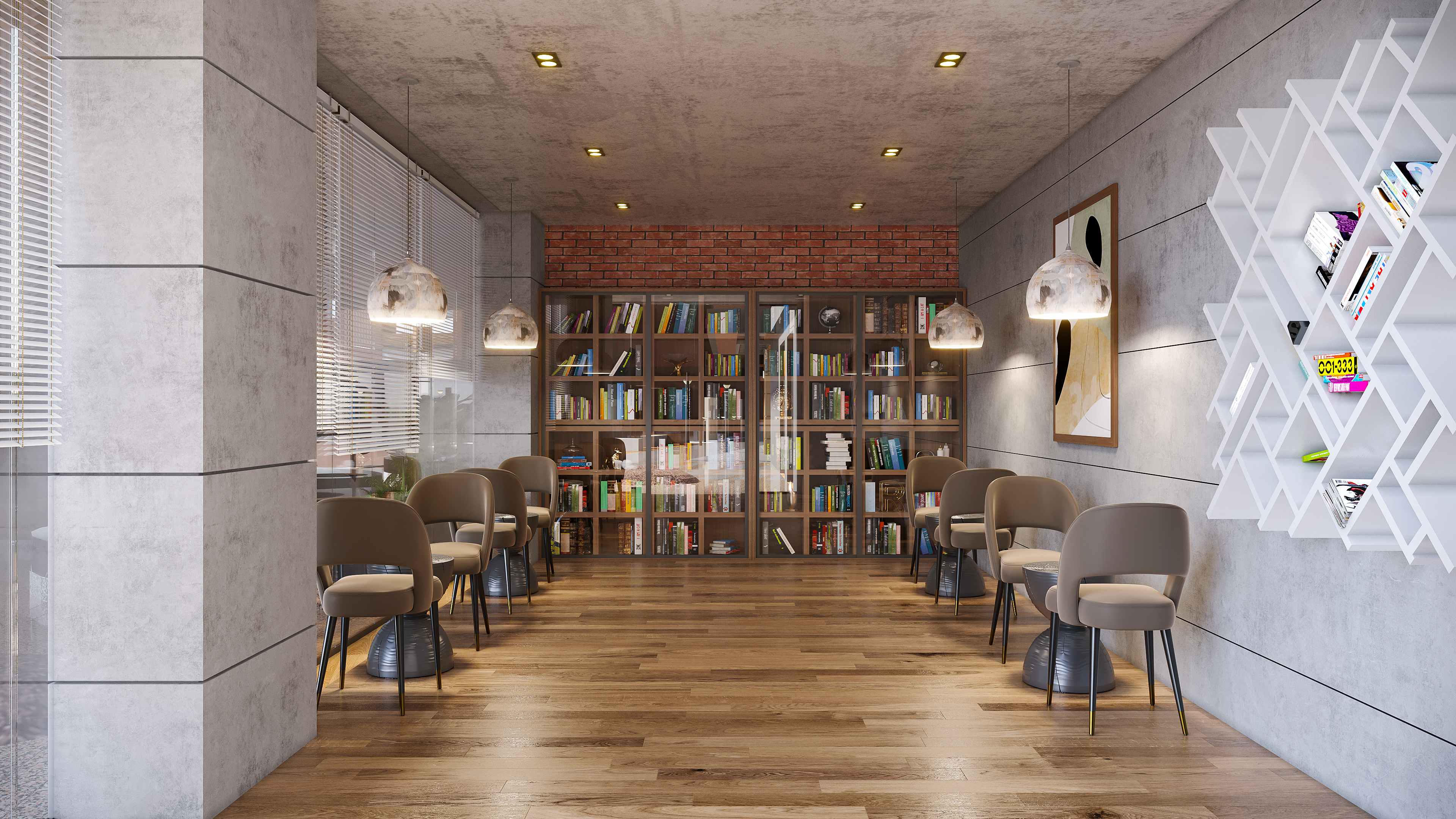 Library & Co-Working Space